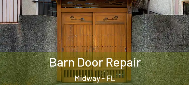  Barn Door Repair Midway - FL