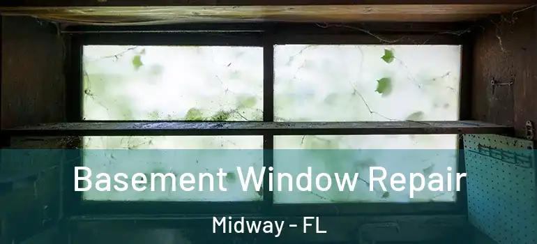 Basement Window Repair Midway - FL