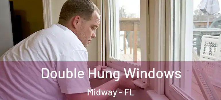 Double Hung Windows Midway - FL