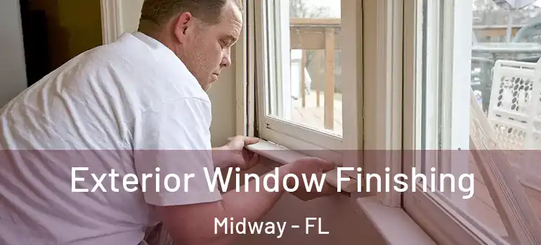 Exterior Window Finishing Midway - FL