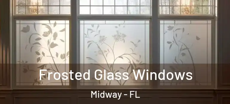  Frosted Glass Windows Midway - FL