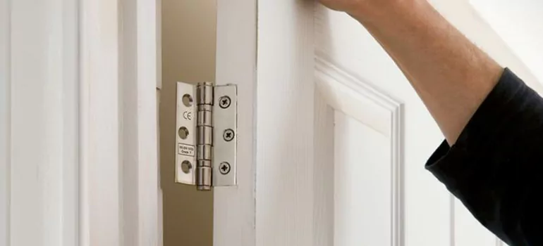 Bathroom Stall Door Hinge Repair in Midway, FL