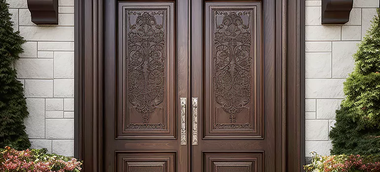 Double Front Doors in Midway, FL