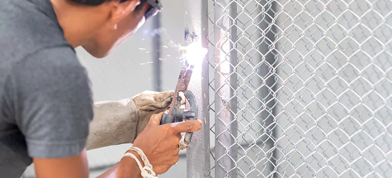 Commercial Mesh Door Repair in Midway, FL