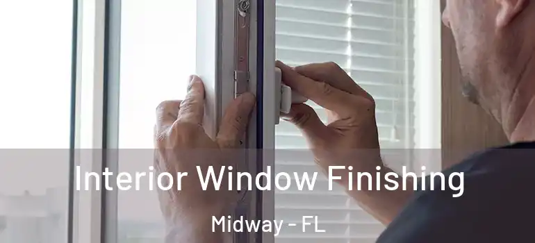 Interior Window Finishing Midway - FL