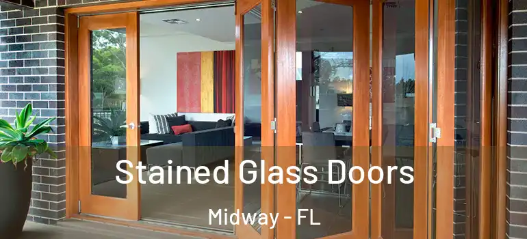 Stained Glass Doors Midway - FL