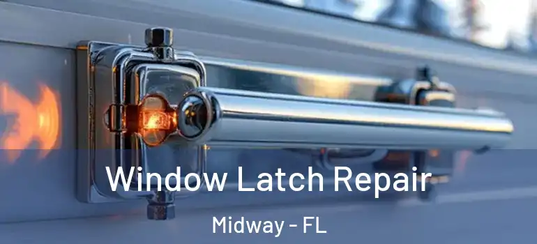 Window Latch Repair Midway - FL