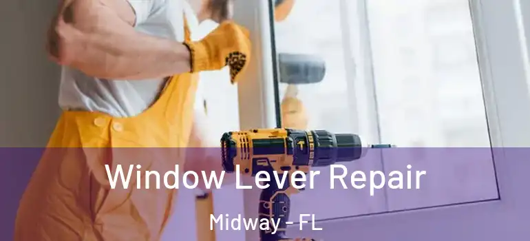 Window Lever Repair Midway - FL